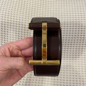 Tom Ford brown leather belt